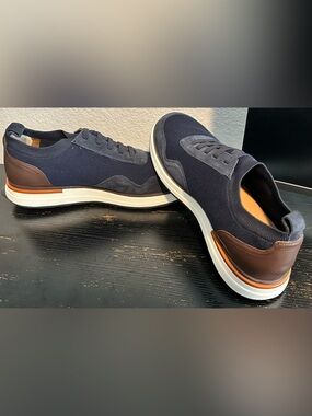 Allen Edmonds Easton Slip-on Stretch-Lace Knit Sneakers NEW